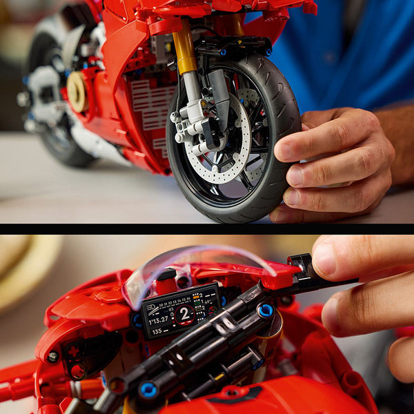 LEGO® Technic™ Ducati Panigale V4 S Motorcycle Model Set 42202