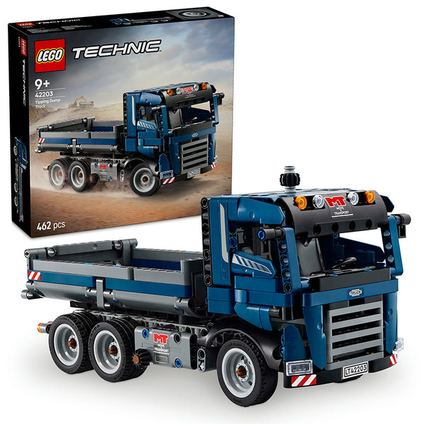 LEGO® Technic™ Tipping Dump Truck Construction Toy Set 42203