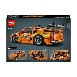 LEGO® Technic™ Fast and Furious Toyota Supra MK4 Toy Car Model Kit 42204