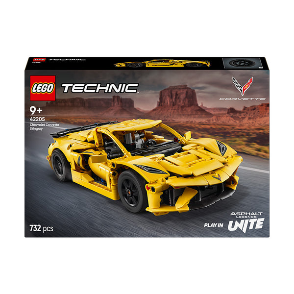 LEGO® Technic™ Chevrolet Corvette Stingray Car Model Kit Vehicle Toy 42205