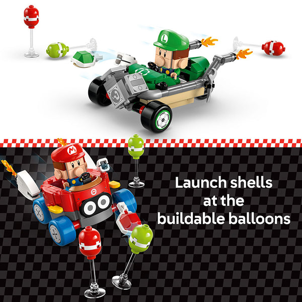 LEGO® Super Mario™: Mario Kart™ – Baby Mario vs. Baby Luigi Toy 72034