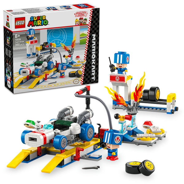 LEGO® Super Mario™: Mario Kart™ – Toad’s Garage, Nintendo® Character Gift 72035