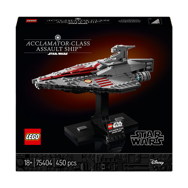 LEGO® Star Wars™ Acclamator-Class Assault Ship Model Set 75404