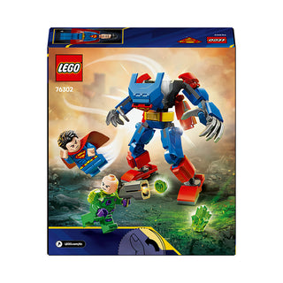 LEGO® DC Superman™ Mech vs. Lex Luthor™ Super Hero™ Toy Figure Playset 76302