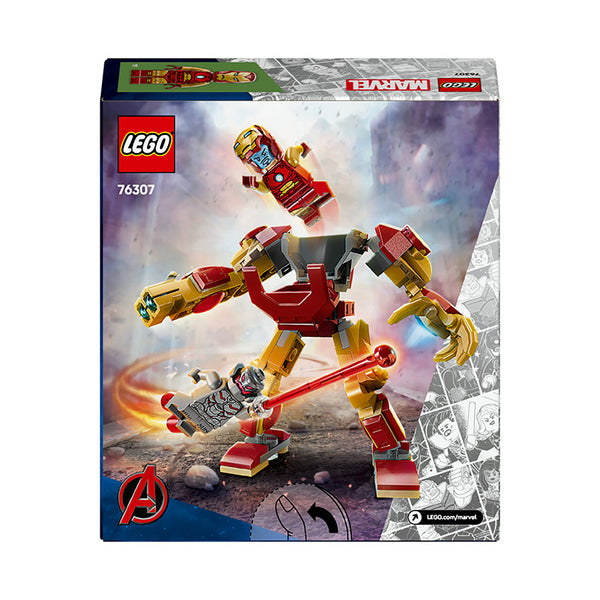 LEGO® Marvel Iron Man Mech vs. Ultron Building Toy Set 76307