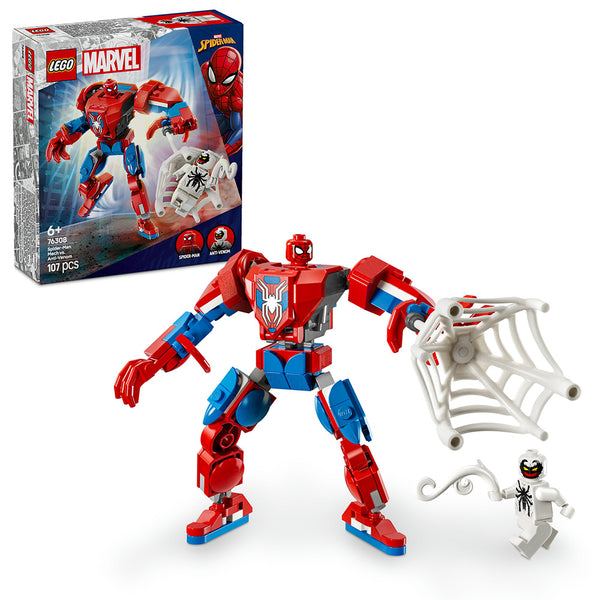 LEGO® Marvel Spider-Man Mech vs. Anti-Venom Playset 76308