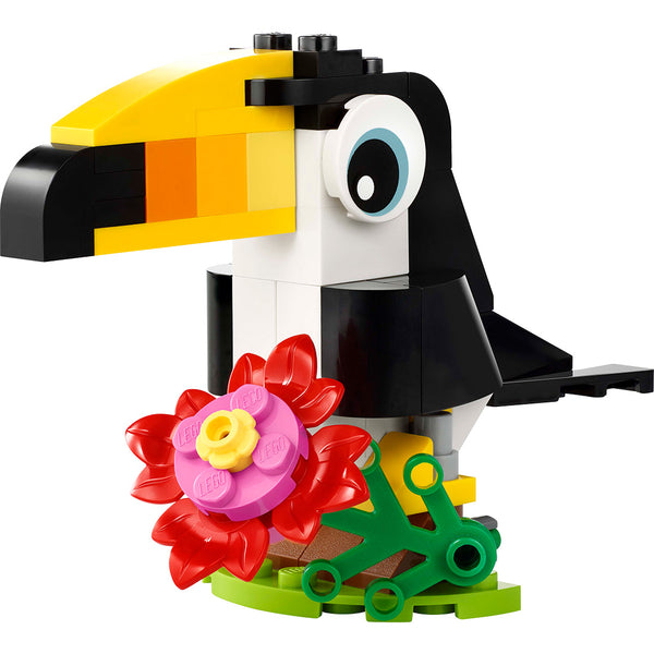 LEGO® CREATOR 3in1 Tropical Toucan Recruitment Bag 30688