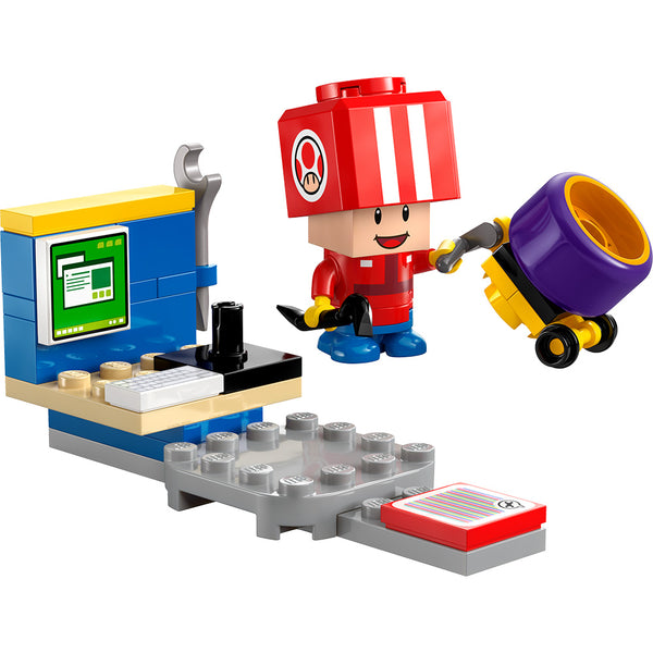 LEGO® Super Mario™: Mario Kart™ – Toad (Pit Crew) Recruitment Bag 30702