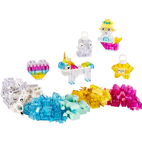 LEGO® Classic Magical Transparent Box, Colorful Building Bricks Toy 11040