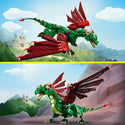 LEGO® Creator 3in1 Medieval Dragon Figure, Creative Toy 31161