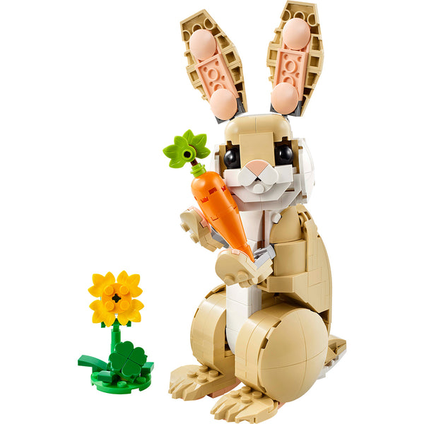 LEGO® Creator 3in1 Cute Bunny Toy, Animal Figure Set 31162