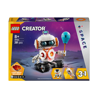 LEGO® Creator 3in1 Space Robot Toy, Kids' Building Set 31164