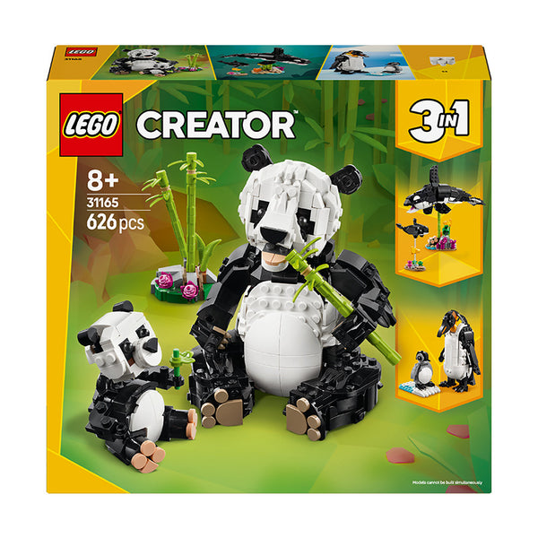 LEGO® Creator 3in1 Wild Animals: Panda Family Toy Set 31165