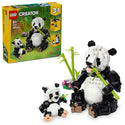 LEGO® Creator 3in1 Wild Animals: Panda Family Toy Set 31165