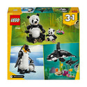 LEGO® Creator 3in1 Wild Animals: Panda Family Toy Set 31165