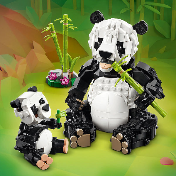 LEGO® Creator 3in1 Wild Animals: Panda Family Toy Set 31165