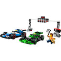 LEGO® City F1® Grid with VCARB & Sauber Race Cars Toy Vehicle Set 60474