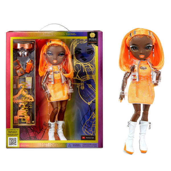 RAINBOW HIGH Orange Fashion Doll - Michelle St. Charles