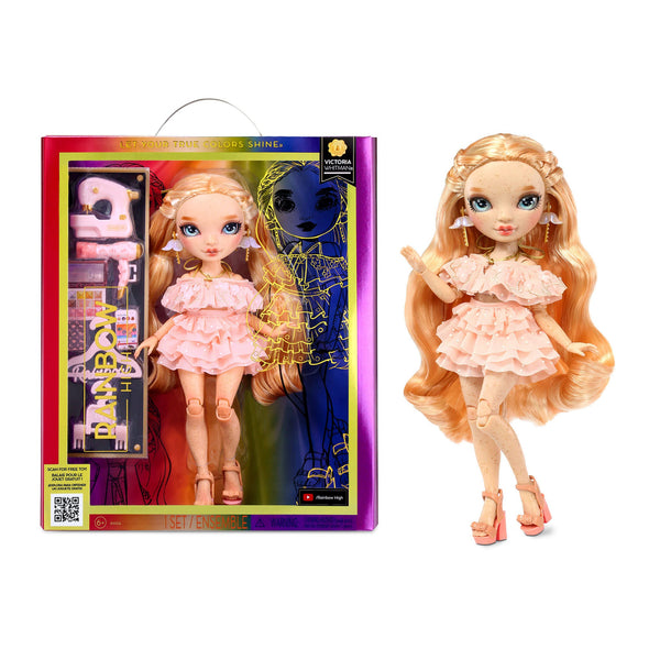 RAINBOW HIGH Light Pink Fashion Doll - Victoria Whitman