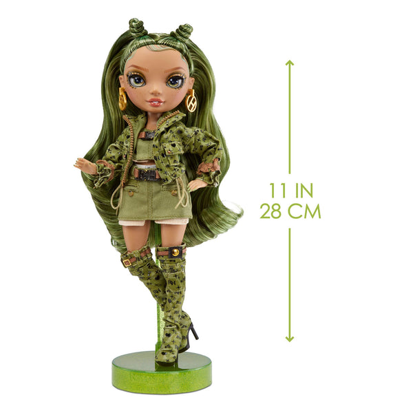 RAINBOW HIGH Green Fashion Doll - Olivia Woods