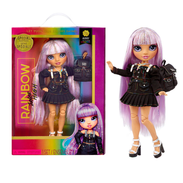 RAINBOW HIGH  Jr High Special Edition Avery Styles Fashion Doll