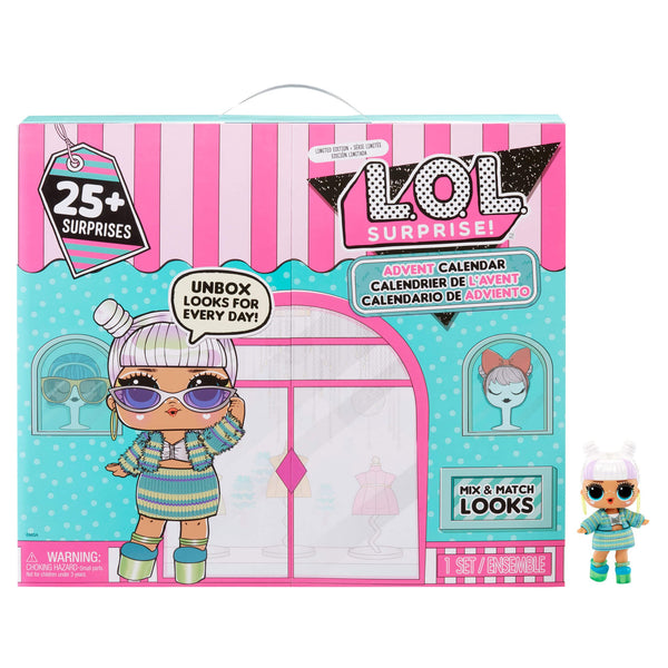 LOL Surprise 2023 Advent Calendar with Limited Edition Doll and 25+ Surprises