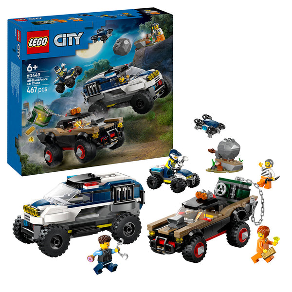 LEGO® City Off-Road Police Car Chase Set 60449