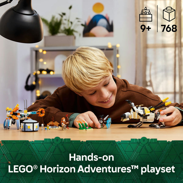 LEGO® Horizon Adventures™ Aloy & Varl vs. Shell-Walker & Sawtooth Toy 77037