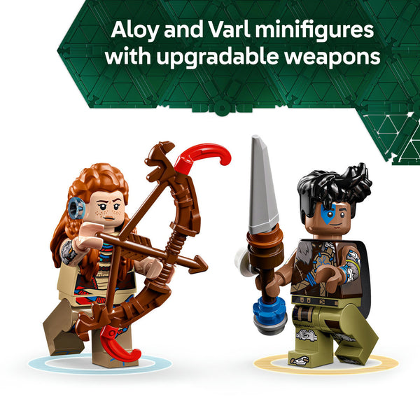 LEGO® Horizon Adventures™ Aloy & Varl vs. Shell-Walker & Sawtooth Toy 77037