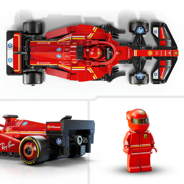 LEGO® Speed Champions Ferrari SF-24 F1® Race Car Driver Set 77242