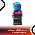 LEGO® Speed Champions BWT Alpine F1® Team A524 Race Car Toy Vehicle 77248