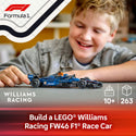 LEGO® Speed Champions Williams Racing FW46 F1® Race Car Vehicle Set 77249