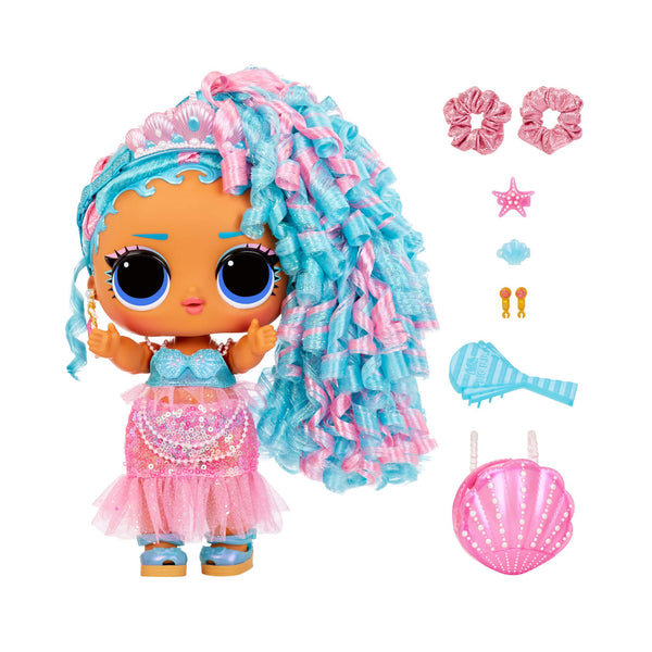 LOL Surprise Big Baby Hair Hair Hair Splash Queen Large 11” Doll