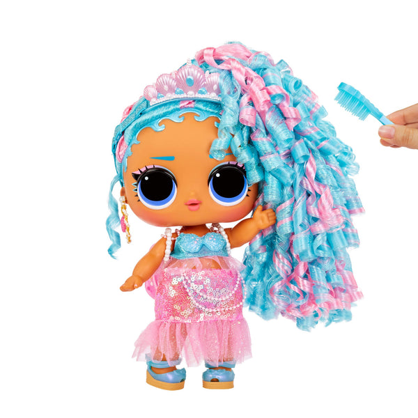 LOL Surprise Big Baby Hair Hair Hair Splash Queen Large 11” Doll