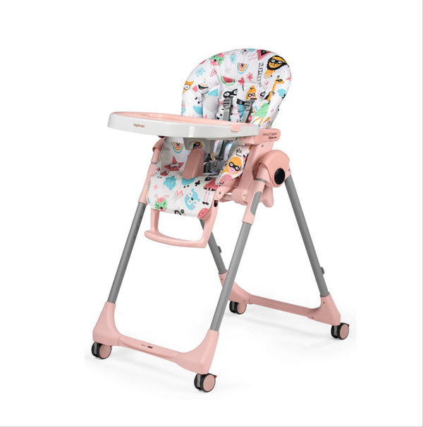 Peg Perego Prima Pappa Follow Me Baby High Chair in Super Girl