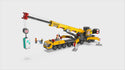 LEGO® City Yellow Mobile Construction Crane Toy Set 60409