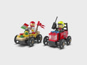 LEGO® City Pizza vs. Fire Truck Race Car Pack Toy Soapbox Racing Set 60458