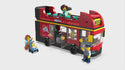 LEGO® City Red Double-Decker Sightseeing Bus Toy Set 60407