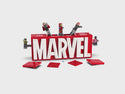 LEGO® Marvel: MARVEL Logo & Minifigures Building Toy 76313