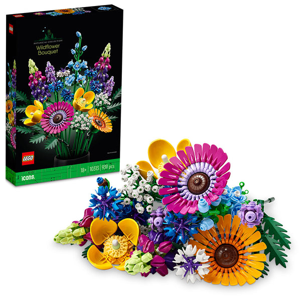 LEGO® ICONS Wildflower Bouquet Building Set 10313