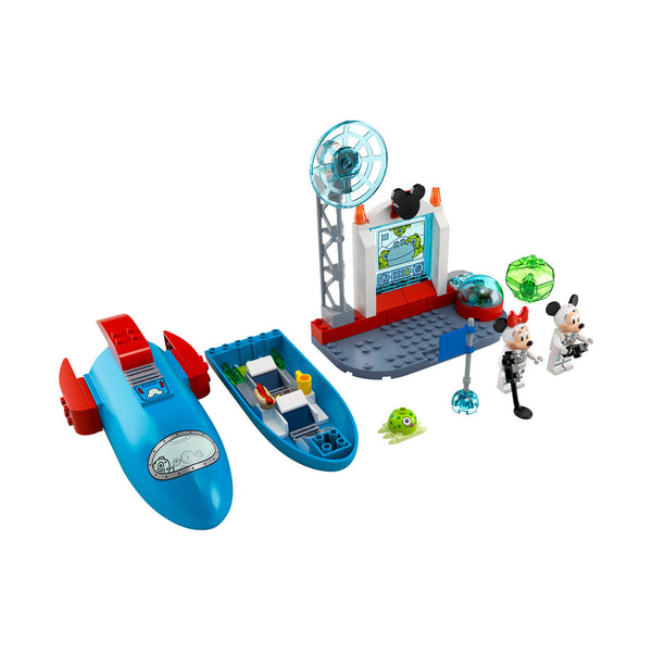 LEGO® ǀ Disney Mickey and Friends Mickey Mouse & Minnie Mouse’s Space Rocket Building Kit 10774