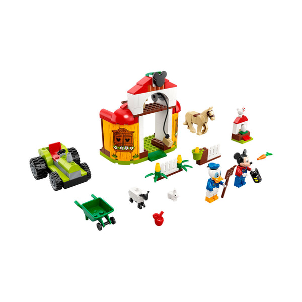 LEGO® ǀ Disney Mickey and Friends Mickey Mouse & Donald Duck’s Farm Building Kit 10775