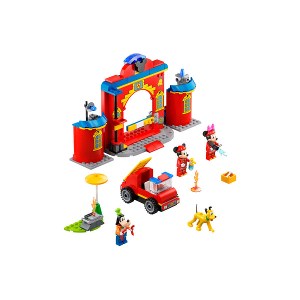 LEGO® ǀ Disney Mickey and Friends – Mickey & Friends Fire Truck & Station Building Kit 10776