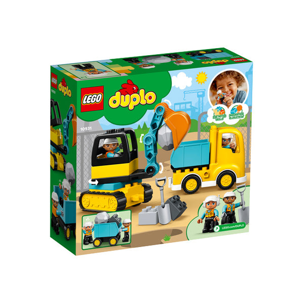 LEGO® DUPLO® Truck & Tracked Excavator 10931