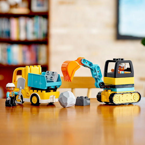 LEGO® DUPLO® Truck & Tracked Excavator 10931