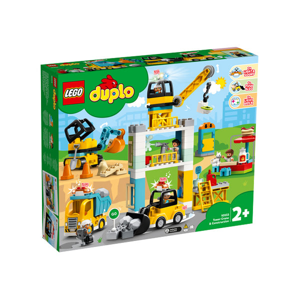 LEGO® DUPLO® Tower Crane & Construction 10933