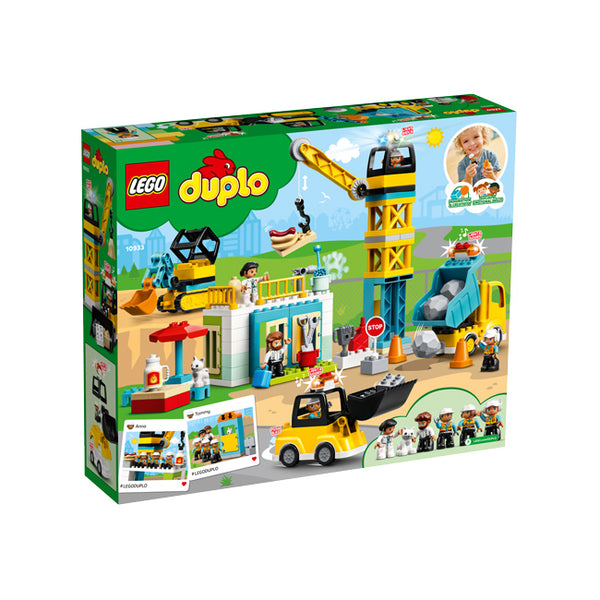 LEGO® DUPLO® Tower Crane & Construction 10933