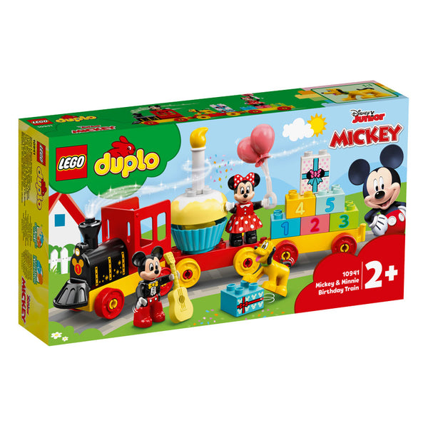 LEGO® DUPLO® ǀ Disney Mickey and Friends - Mickey & Minnie Birthday Train Building Toy 10941