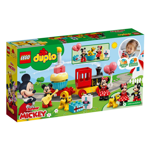 LEGO® DUPLO® ǀ Disney Mickey and Friends - Mickey & Minnie Birthday Train Building Toy 10941