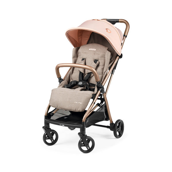 Peg Perego Lighweight Selfie Baby Stroller in Mon Amour